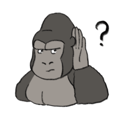 [LINEスタンプ] うほうほゴリラ君の毎日