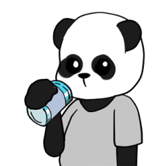 [LINEスタンプ] パンダの話を聞く時間