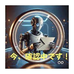 [LINEスタンプ] ロボットの職場スタンプ