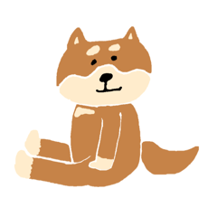 [LINEスタンプ] 柴犬のスタンプ〜！
