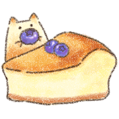 [LINEスタンプ] スイーツこねこ_セリフなしver