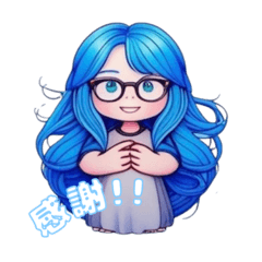 [LINEスタンプ] キュートガール(日常使い)