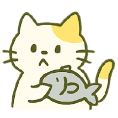 [LINEスタンプ] まったりミケねこ 〜ゆるっと毎日〜