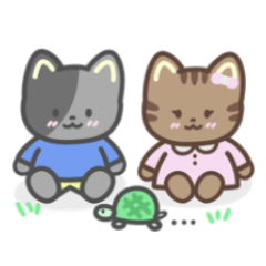 [LINEスタンプ] にゃーちゃんと仲間たち〜優しい日常