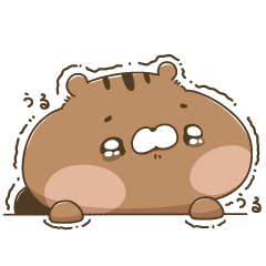 [LINEスタンプ] りすはむず！春