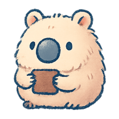[LINEスタンプ] ウォンバット•タオカ 3