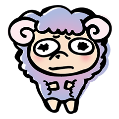 [LINEスタンプ] min^2 sheep