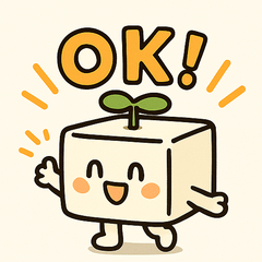 [LINEスタンプ] まめとーふ (とーふくん)