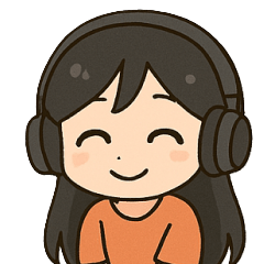 [LINEスタンプ] ヘッドフォンの少女2