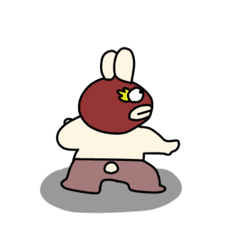 [LINEスタンプ] いくぞ！！ゴンザレスうさぎ2