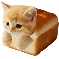 [LINEスタンプ] 猫パン作ろ。【パン酵母】
