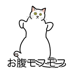 [LINEスタンプ] 猫あるある（白猫／短毛／ゴールド）