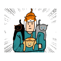 [LINEスタンプ] うごくボウズ3