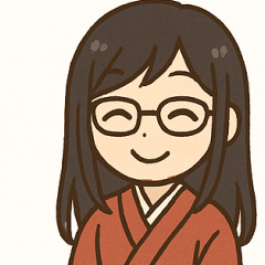 [LINEスタンプ] 眼鏡の着物女性