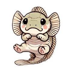 [LINEスタンプ] 魚みたいななにか