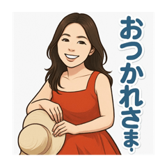 [LINEスタンプ] いけだあやかさん❤️イラストVer