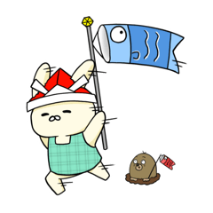 [LINEスタンプ] 母うさぎのうさこさん【3】
