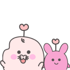 [LINEスタンプ] ももこめじゃらし！祝春！もも色尽くし