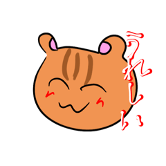 [LINEスタンプ] リス40
