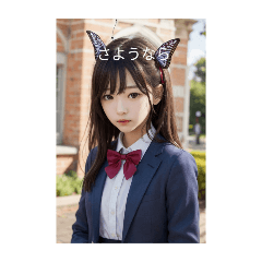 [LINEスタンプ] AIで作ってみました