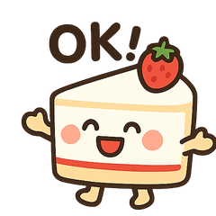 [LINEスタンプ] 可愛いショートケーキのショーコちゃん