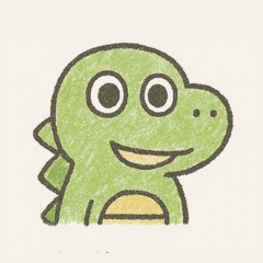 [LINEスタンプ] 毎日使える♪敬語の恐竜くん