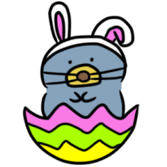 [LINEスタンプ] ゆるめなハシビロコウの春