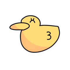 [LINEスタンプ] あひるちゃん3