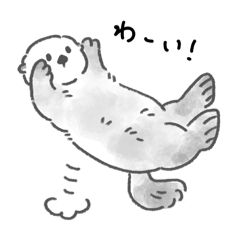 [LINEスタンプ] 使いやすいラッコらこ
