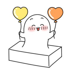 [LINEスタンプ] 角餅のもっちゃん