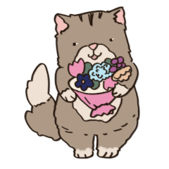 [LINEスタンプ] オニポニ ザ ラグドール 2編