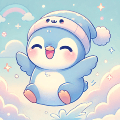 [LINEスタンプ] ゆめかわペンギンの日常