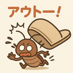 [LINEスタンプ] ゆるふわゴキブリのスタンプ
