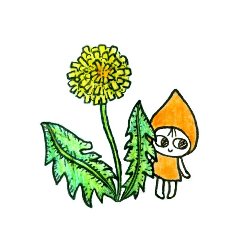 [LINEスタンプ] こびとたち【春】