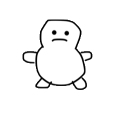 [LINEスタンプ] うごく！たべるくん！