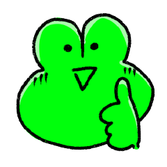[LINEスタンプ] 毎日使いたい！カエルスタンプの画像（メイン）