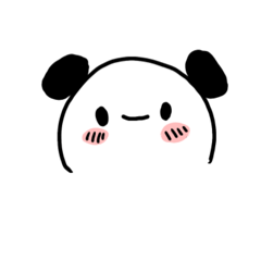 [LINEスタンプ] ぱんだくま♡