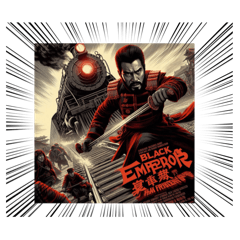 [LINEスタンプ] 伝説の鉄道映画『BLACK EMEPROR』