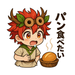 [LINEスタンプ] 精霊モクルの画像（メイン）