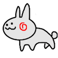 [LINEスタンプ] うさぎのおもち スタンプ