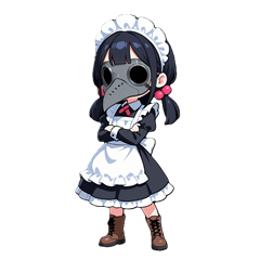 [LINEスタンプ] ペストなメイド