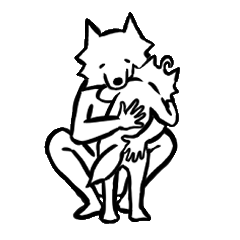 [LINEスタンプ] サクとハル