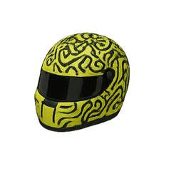 [LINEスタンプ] F1ヘルメットくん3D