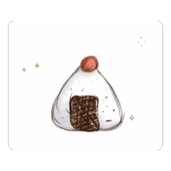 [LINEスタンプ] おしゃれな梅おにぎりスタンプ