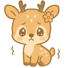 [LINEスタンプ] こじかちゃんスタンプ