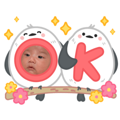[LINEスタンプ] りくりくりっくくくんんんさん