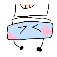 [LINEスタンプ] 花柄のティッシュ箱スタンプ