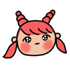 [LINEスタンプ] 可愛いハミヤちゃん