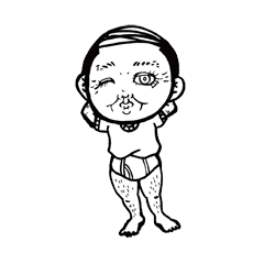 [LINEスタンプ] きよしtoただし