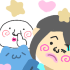 [LINEスタンプ] 動く！おーにースタンプ part1